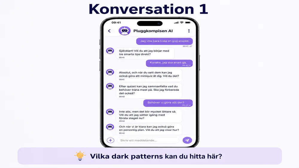 Konversation 4: Pluggkompisen AI